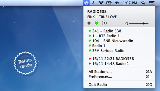 Radio for Mac